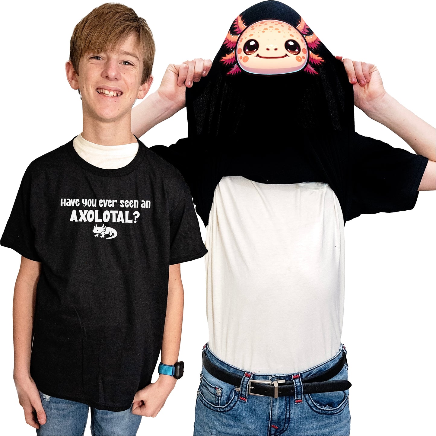 Have You Ever Seen An Axolotl? Funny Flip Shirt - Axolotl T-Shirt