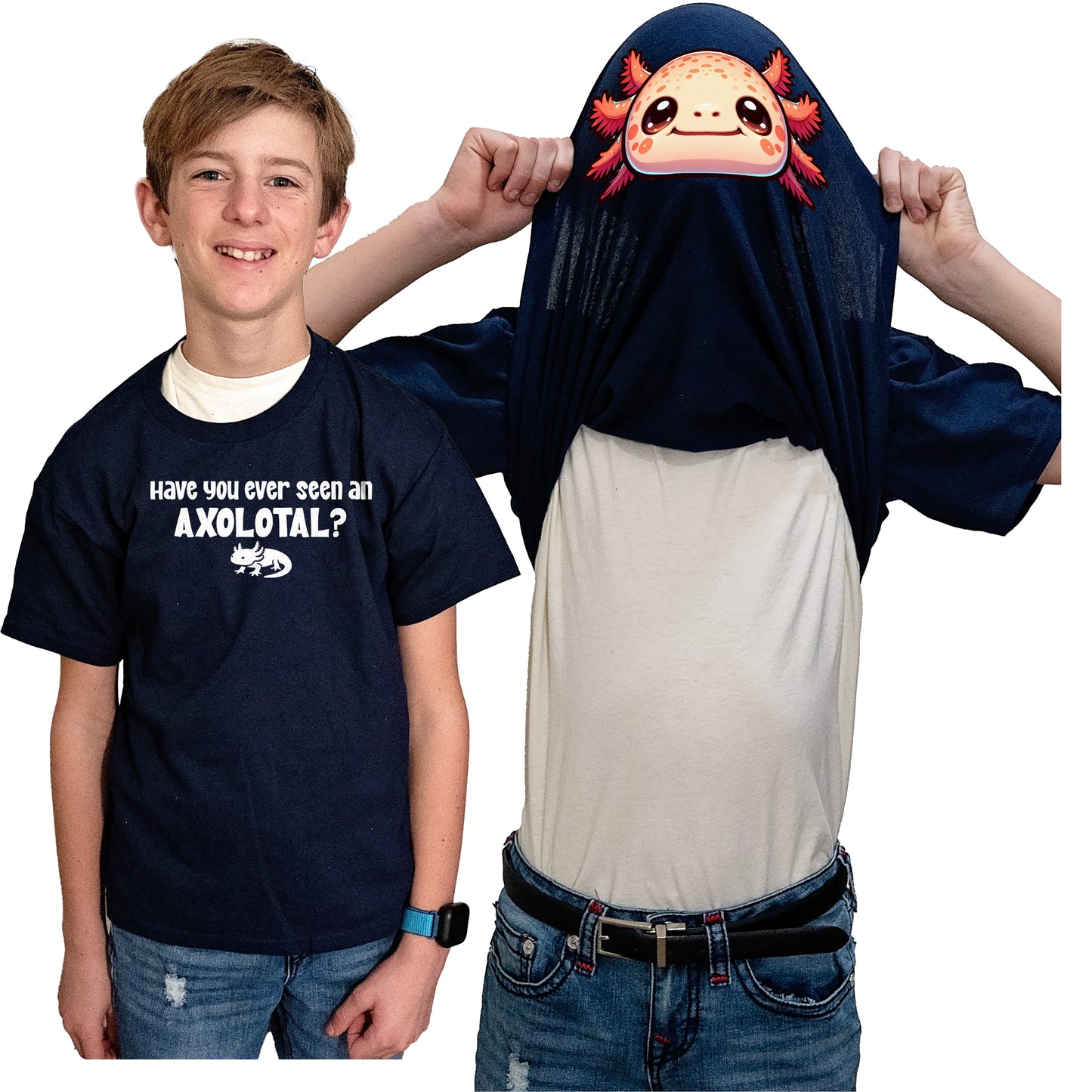 Have You Ever Seen An Axolotl? Funny Flip Shirt - Axolotl T-Shirt
