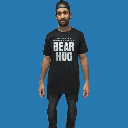 Looks Like Someone Needs A Bear Hug Funny Flip Shirt - Polar Bear T-Shirt